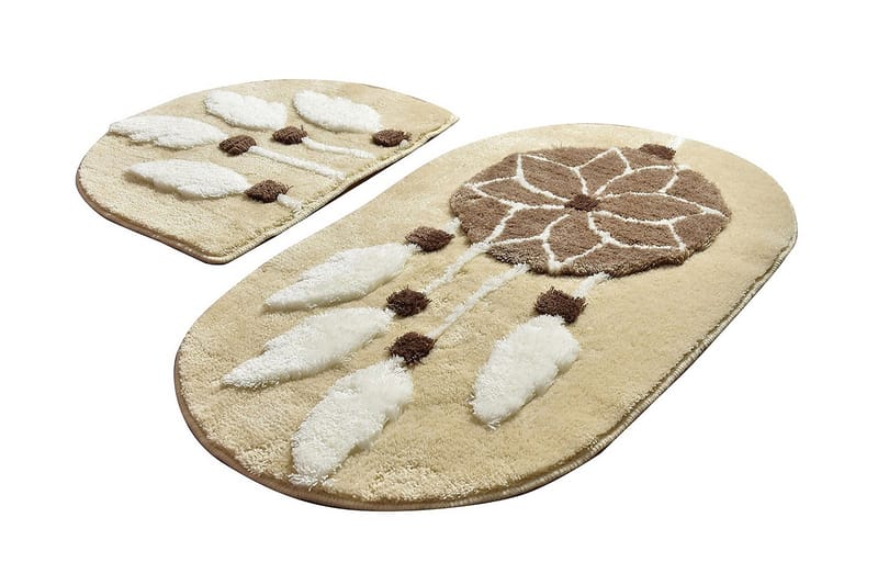 Chilai Home Badematte Sett med 2, Multi
