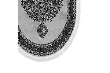 Panchma Baderomsmatte 60x150 cm Rektangulær - Grå - Tekstiler - Tepper & Matter - Baderomsmatte