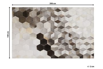 Gavik Matte 140x200 cm - Grå - Tekstiler - Tepper & Matter - Orientalske tepper - Lappetepper