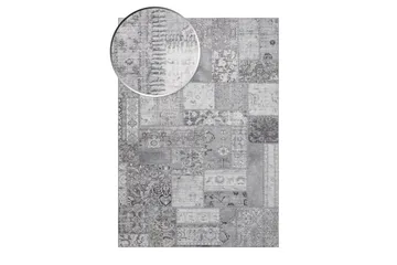 Patchwork Wiltonteppe 300x400 cm Rektangulær - Sølv - Tekstiler - Tepper & Matter - Moderne tepper - Friezematter