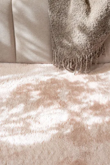 Cozy Ryeteppe 160x230 cm Rektangulær - Rosa - Tekstiler - Tepper & Matter - Moderne tepper - Ryeteppe