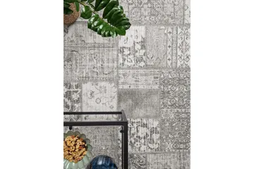 Patchwork Silver 80*150 KM Home Silver 80x150 cm - Tekstiler - Tepper & Matter - Moderne tepper - Friezematter