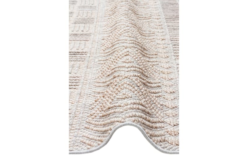 Cozy Løper 80x150 cm Rektangulær - Grå/Beige - Tekstiler - Tepper & Matter - Moderne tepper - Gangmatter