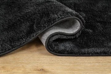 Cozy Ryematte 110x160 cm Rektangulær - Svart - Tekstiler - Tepper & Matter - Moderne tepper - Ryeteppe