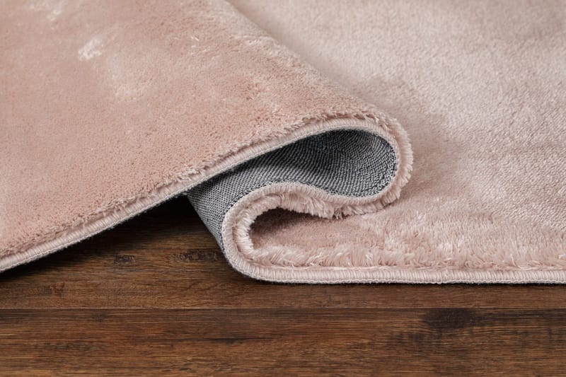 Cozy Ryeteppe 160x230 cm Rektangulær - Rosa - Tekstiler - Tepper & Matter - Moderne tepper - Ryeteppe