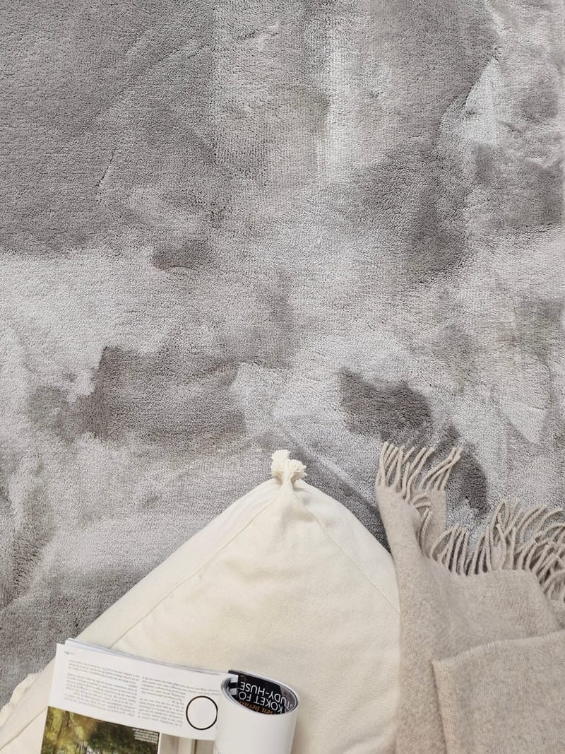 Cozy Ryematte 240x340 cm Rektangulær - Sølv - Tekstiler - Tepper & Matter - Moderne tepper - Ryeteppe