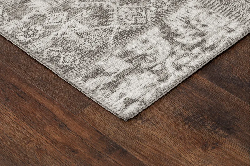 Patchwork Silver 80*150 KM Home Silver 80x150 cm - Tekstiler - Tepper & Matter - Moderne tepper - Friezematter