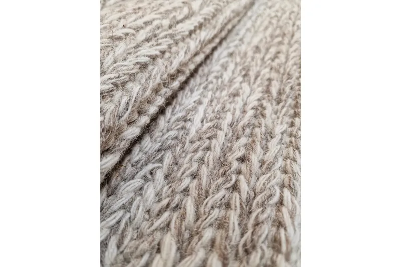 Dalarö Ullteppe 75x230 cm Rektangulær - Beige - Tekstiler - Tepper & Matter - Moderne tepper - Ullteppe
