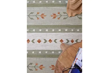 Fagersta Ullteppe 80x200 cm - Grønn - Tekstiler - Tepper & Matter - Moderne tepper - Ullteppe