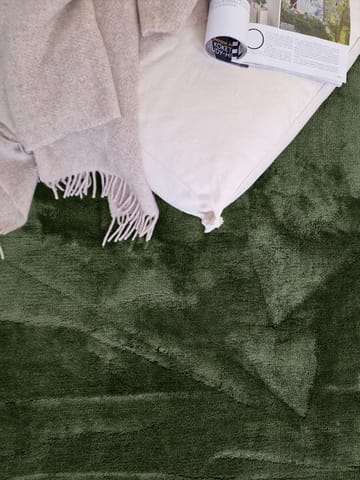 Cozy Ryeteppe 240x340 cm Rektangulær - Grønn - Tekstiler - Tepper & Matter - Moderne tepper - Ryeteppe
