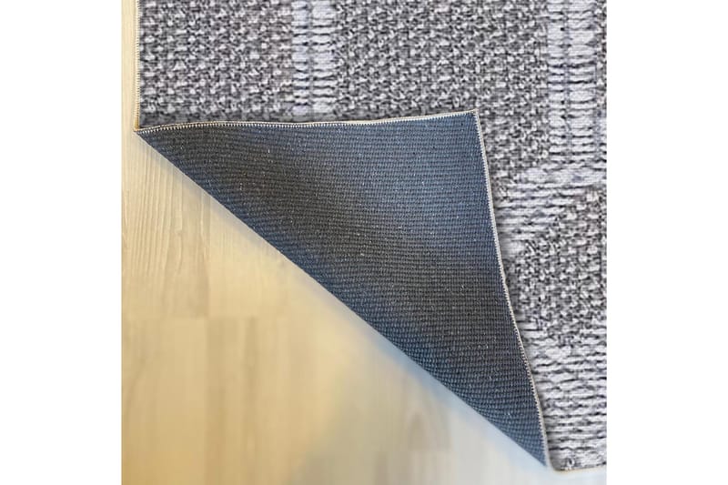 Magma Bomullsteppe 100x200 cm Rektangulær - Grå - Tekstiler - Tepper & Matter - Moderne tepper - Bomullstepper