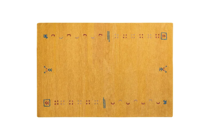 Akalan Ryeteppe 160x230 cm, Gul