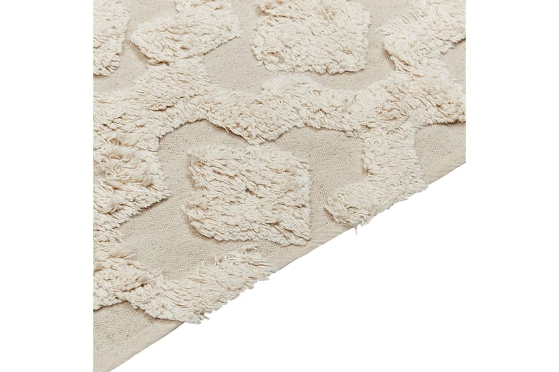 Aksaray Bomullsteppe 80x150 cm - Beige - Tekstiler - Tepper & Matter - Moderne tepper - Bomullstepper