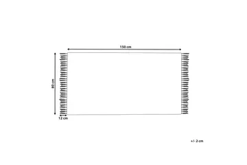 Bademli Ryeteppe 80x150 cm - Blå - Tekstiler - Tepper & Matter - Små tepper