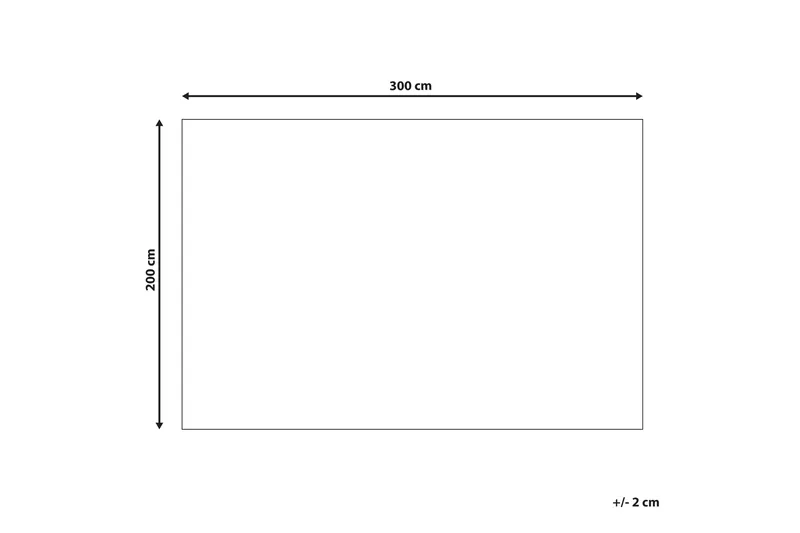 Baglar Ryeteppe 200x300 cm - Beige - Tekstiler - Tepper & Matter - Moderne tepper - Sisaltepper