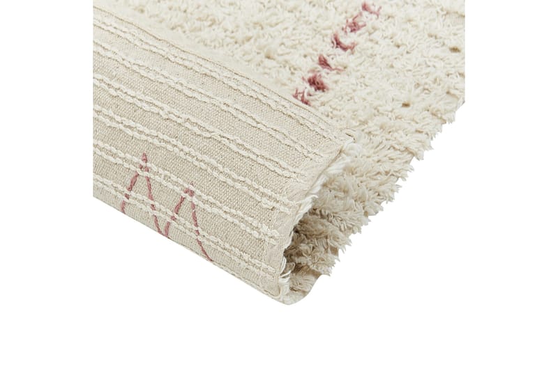 Bettiah Bomullsteppe 80x150 cm - Beige - Tekstiler - Tepper & Matter - Moderne tepper - Bomullstepper