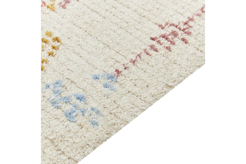 Bettiah Bomullsteppe 80x150 cm - Beige - Tekstiler - Tepper & Matter - Moderne tepper - Bomullstepper