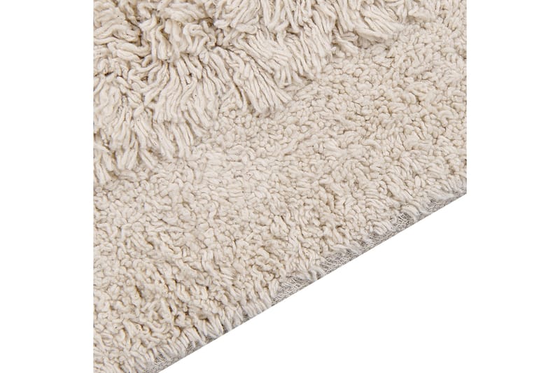Bitlis Ryeteppe 140x200 cm - Beige - Tekstiler - Tepper & Matter - Moderne tepper - Bomullstepper