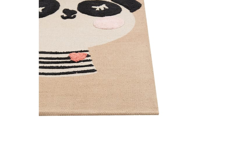 Bunan Bomullsteppe 80x150 cm - Beige - Tekstiler - Barnetekstiler - Barnetepper