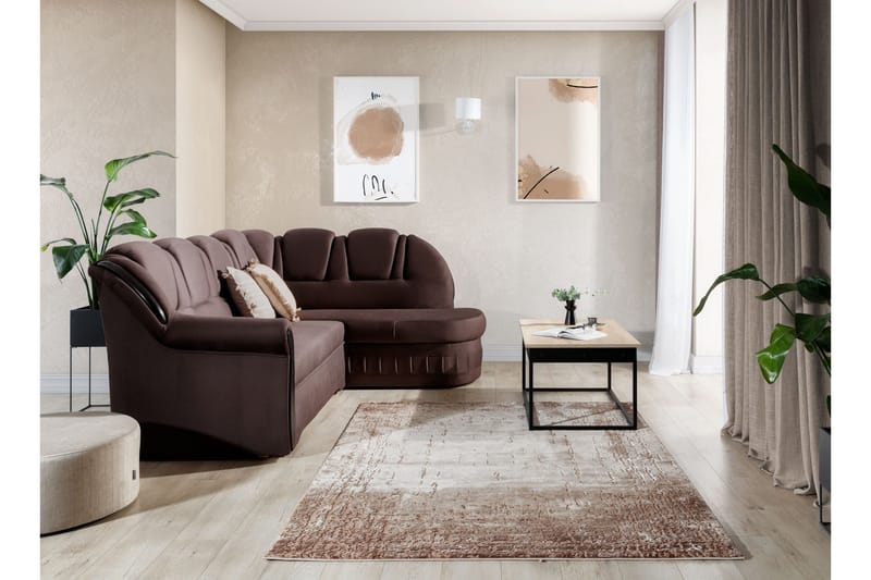 Codrila Ryematte 220x160 cm - Beige - Tekstiler - Tepper & Matter - Moderne tepper - Ryeteppe
