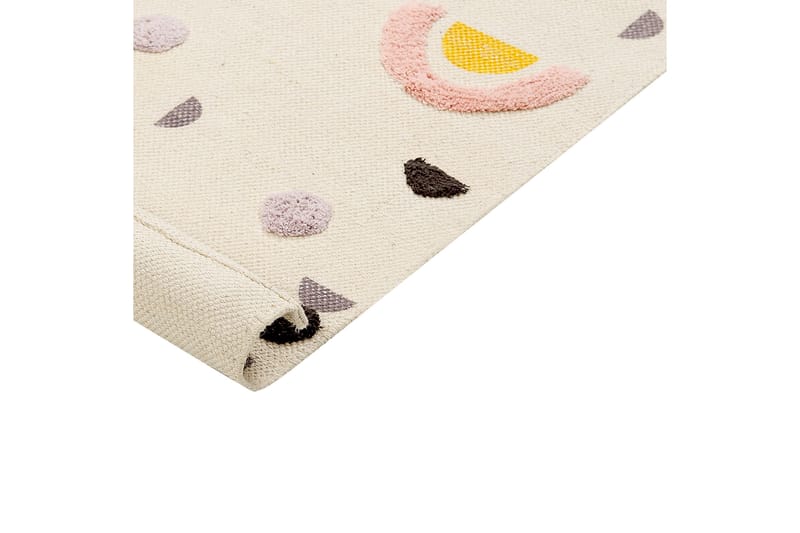 Curup Bomullsteppe 80x150 cm - Beige - Tekstiler - Barnetekstiler - Barnetepper