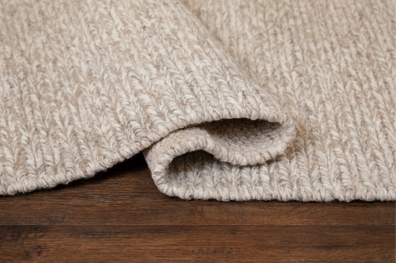 Dalarö Ullteppe 200x300 cm - Beige - Tekstiler - Tepper & Matter - Moderne tepper - Ullteppe