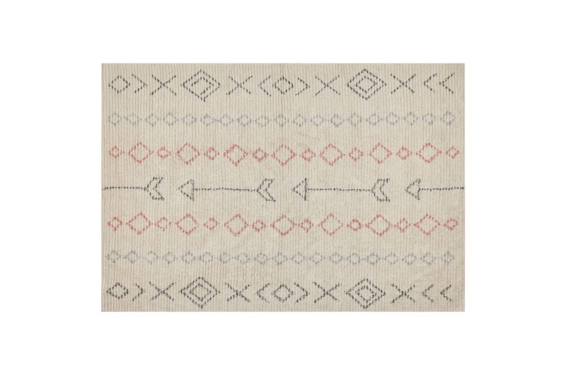 Dispur Bomullsteppe 140x200 cm, Beige