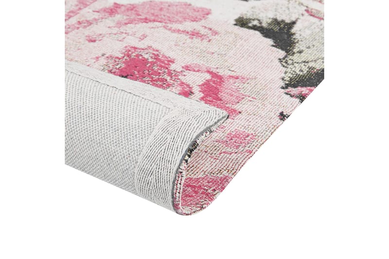 Ejaz Ryeteppe 140x200 cm - Rosa - Tekstiler - Tepper & Matter - Moderne tepper - Bomullstepper
