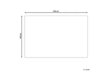 Ejaz Ryeteppe 140x200 cm - Rosa - Tekstiler - Tepper & Matter - Moderne tepper - Bomullstepper