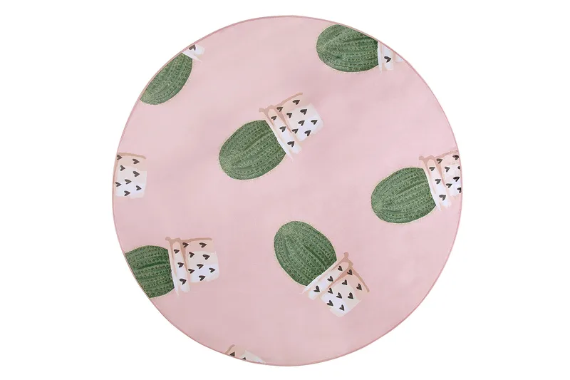 Eldivan Ryeteppe 120x120 cm, Rosa