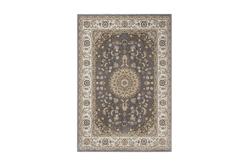 Dubai Medallion Wiltonmatte 200x290 cm, Grå