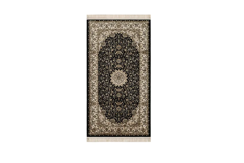 Teheran Wiltonmatte Rektangulær 80x150 cm, Svart