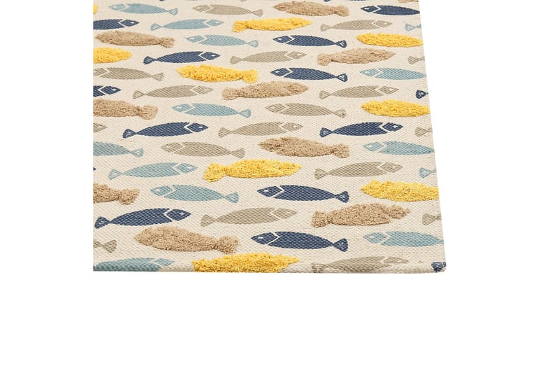 Ipuh Bomullsteppe 80x150 cm - Beige - Tekstiler - Barnetekstiler - Barnetepper