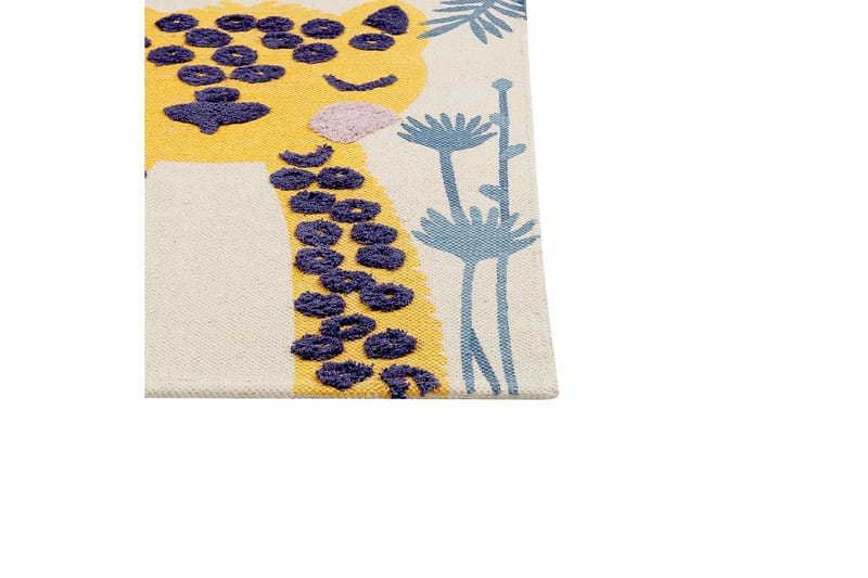 Luas Bomullsteppe 80x150 cm - Beige - Tekstiler - Barnetekstiler - Barnetepper
