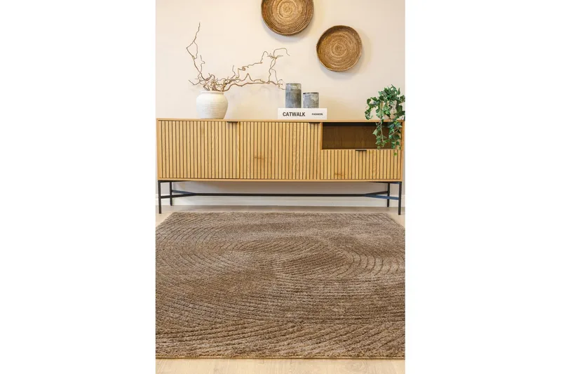 Maskinvevd teppe Genova Harmony - 200x290 cm, Mokka - Tekstiler - Tepper & Matter - Moderne tepper - Wiltontepper