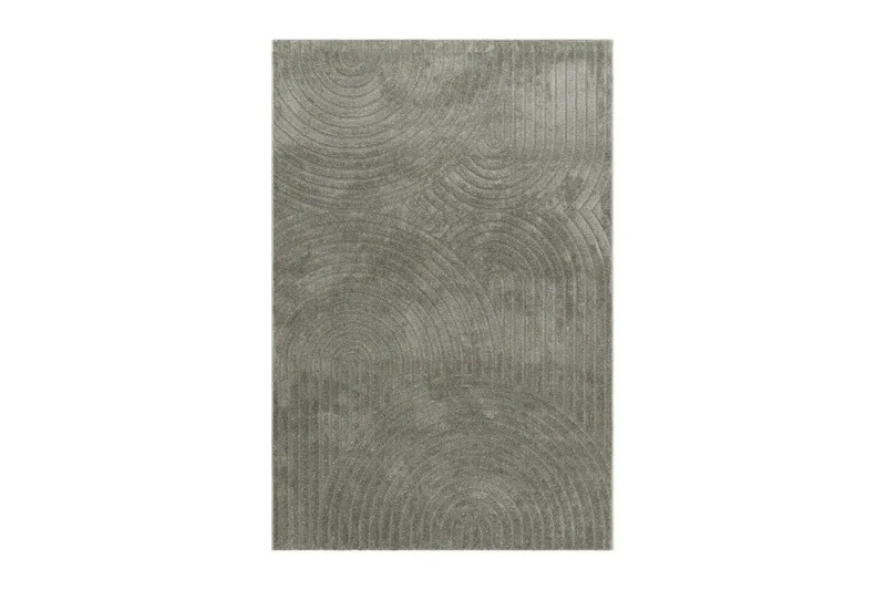 Maskinvevd teppe Genova Zen, 280x380 cm, Grønn