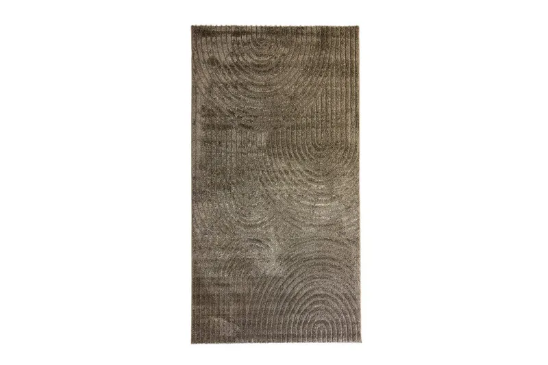 Maskinvevd teppe Genova Zen, 80x150 cm, Mokka