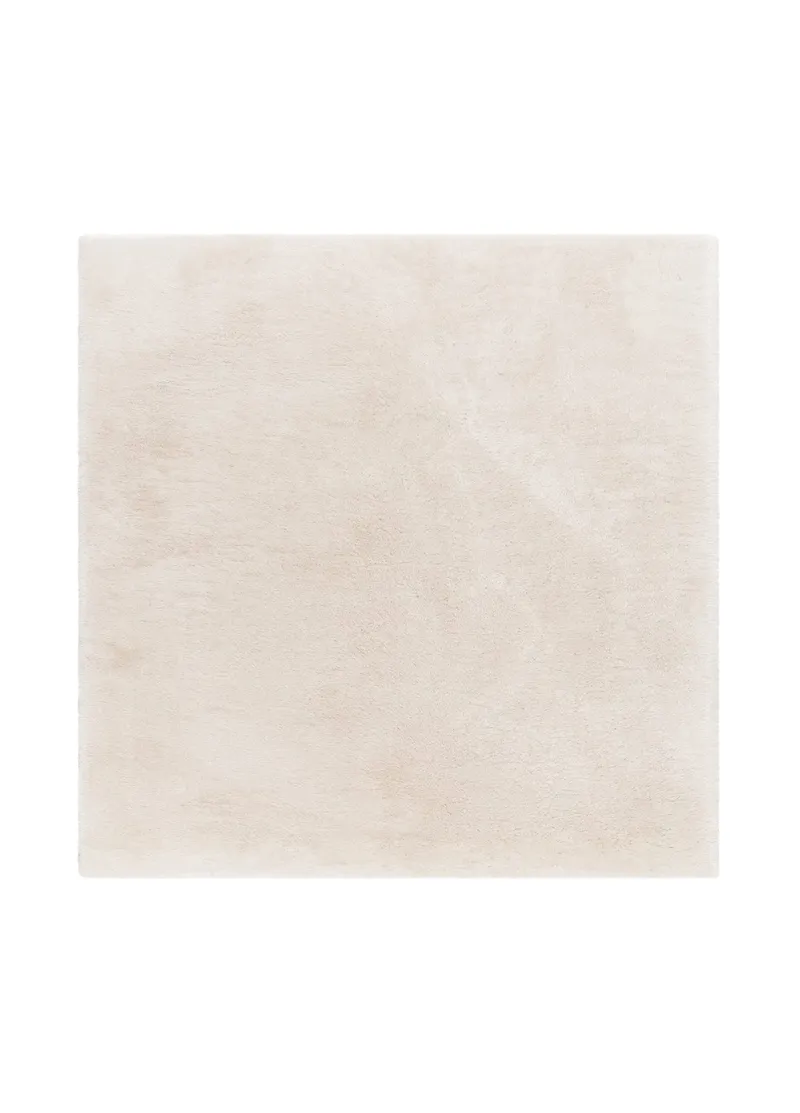 Maskinvevd teppe KM Home Novelle KVADRAT 200x200 Creme, Creme