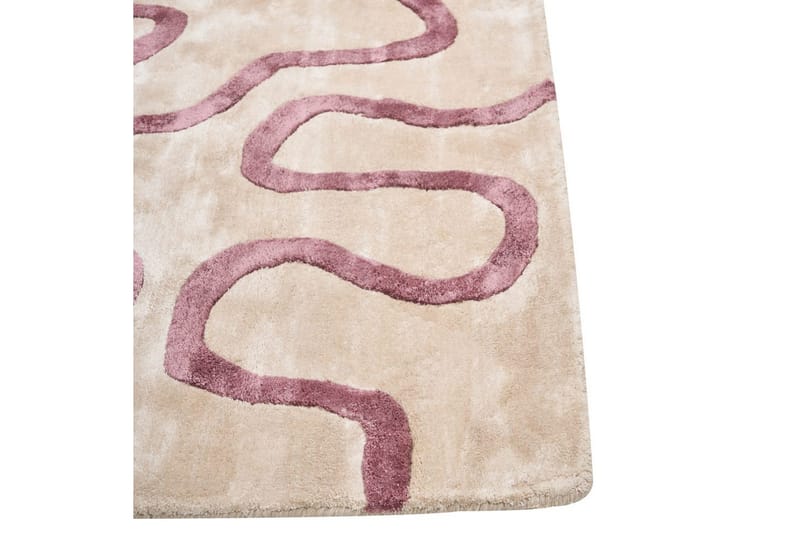 Matte Kappar - Beige, Rosa - Tekstiler - Tepper & Matter - Moderne tepper - Viskosematter