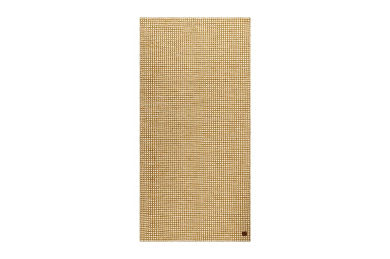 Mohardi Ullteppe 80x200 cm Avlangt, Gul