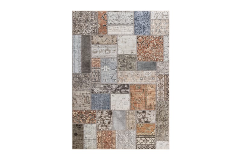 Patchwork Wiltonteppe 300x400 cm, Flerfarget