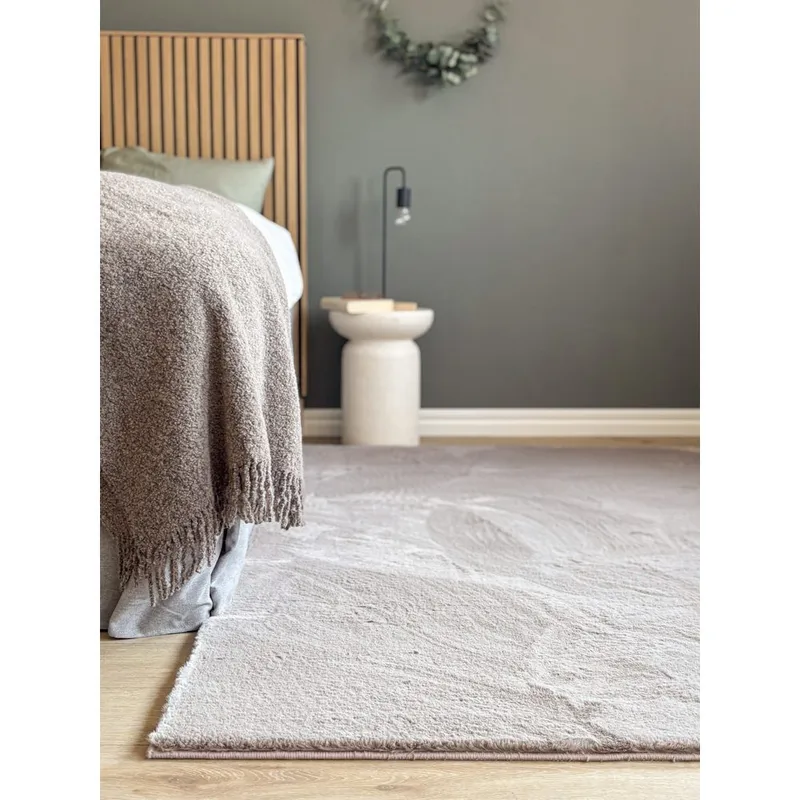 Ryateppe Heaven - 240x340 cm, Taupe - Tekstiler - Tepper & Matter - Moderne tepper - Ryeteppe