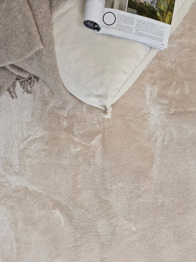 Cozy Ryeteppe 110x160 cm Rektangulær - Natur - Tekstiler - Tepper & Matter - Moderne tepper - Ryeteppe