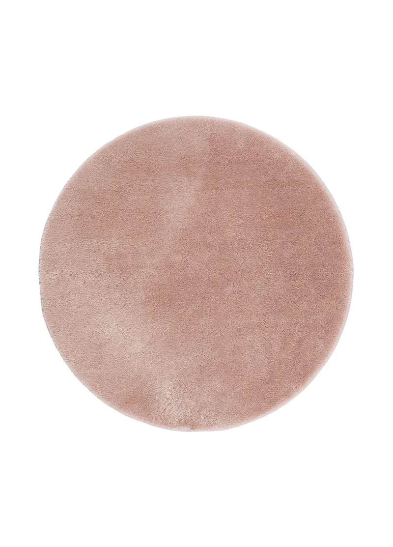Cozy Ryeteppe 160 cm Rund, Rosa