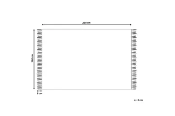 Savur Ullteppe 160x230 cm - Svart/hvit - Tekstiler - Tepper & Matter - Moderne tepper - Ullteppe