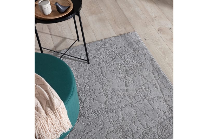 Siggi Ryematte Rektangulær 150x80 cm - Grå - Tekstiler - Tepper & Matter - Moderne tepper - Ryeteppe
