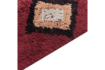 Siirt Bomullsteppe 140x200 cm - Rød - Tekstiler - Tepper & Matter - Moderne tepper - Bomullstepper