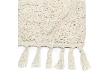 Silchar Bomullsteppe 140x200 cm - Beige - Tekstiler - Tepper & Matter - Moderne tepper - Bomullstepper