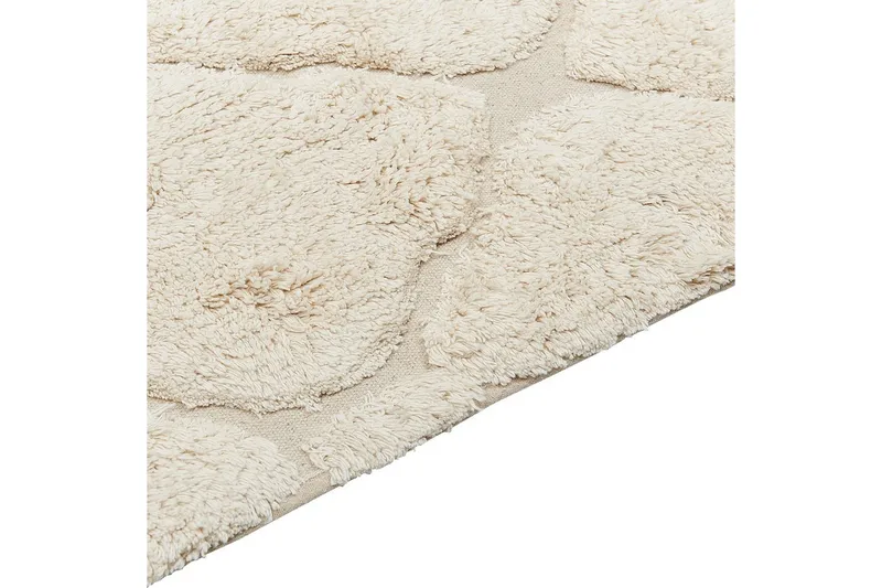 Silchar Bomullsteppe 140x200 cm - Beige - Tekstiler - Tepper & Matter - Moderne tepper - Bomullstepper