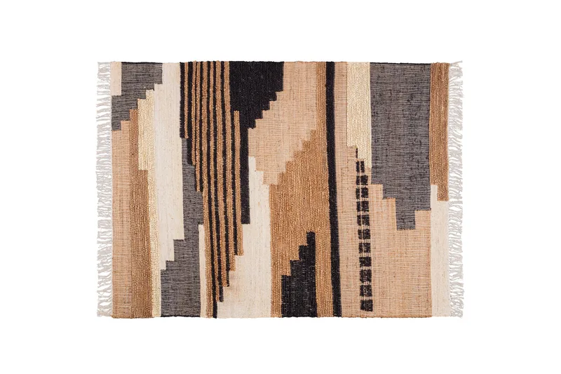 Mudasar Jutetepper 170x240 cm, Naturmelange